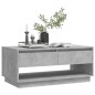 vidaXL Couchtisch Betongrau 102,5x55x44 cm Holzwerkstoff vidaXL Couchtisch Betongrau 102,5x55x44 cm Holzwerkstoff