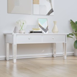 vidaXL Spiegel-Couchtisch 106x45x45 cm Holzwerkstoff und Glas 