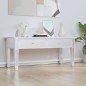 vidaXL Spiegel-Couchtisch 106x45x45 cm Holzwerkstoff und Glas vidaXL Spiegel-Couchtisch 106x45x45 cm Holzwerkstoff und Glas