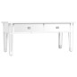 vidaXL Spiegel-Couchtisch 106x45x45 cm Holzwerkstoff und Glas vidaXL Spiegel-Couchtisch 106x45x45 cm Holzwerkstoff und Glas
