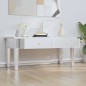 vidaXL Spiegel-Couchtisch 106x45x45 cm Holzwerkstoff und Glas vidaXL Spiegel-Couchtisch 106x45x45 cm Holzwerkstoff und Glas