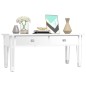 vidaXL Spiegel-Couchtisch 106x45x45 cm Holzwerkstoff und Glas vidaXL Spiegel-Couchtisch 106x45x45 cm Holzwerkstoff und Glas