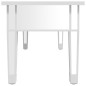 vidaXL Spiegel-Couchtisch 106x45x45 cm Holzwerkstoff und Glas vidaXL Spiegel-Couchtisch 106x45x45 cm Holzwerkstoff und Glas
