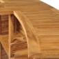 vidaXL Klappbarer Bartisch 155x53x105 cm Teak Massiv vidaXL Klappbarer Bartisch 155x53x105 cm Teak Massiv