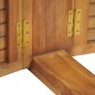 vidaXL Klappbarer Bartisch 155x53x105 cm Teak Massiv vidaXL Klappbarer Bartisch 155x53x105 cm Teak Massiv