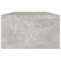 vidaXL Monitorständer Betongrau 60x23,5x12 cm Holzwerkstoff vidaXL Monitorständer Betongrau 60x23,5x12 cm Holzwerkstoff