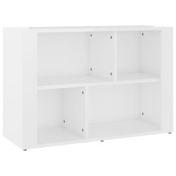 vidaXL Sideboard Hochglanz-Weiß 80x30x54 cm Holzwerkstoff
