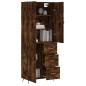Highboard Räuchereiche 69,5x34x180 cm Holzwerkstoff Highboard Räuchereiche 69,5x34x180 cm Holzwerkstoff