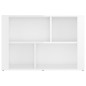 vidaXL Sideboard Hochglanz-Weiß 80x30x54 cm Holzwerkstoff vidaXL Sideboard Hochglanz-Weiß 80x30x54 cm Holzwerkstoff