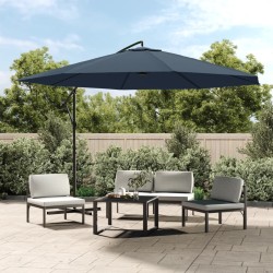 vidaXL Freiarm-Sonnenschirm 3,5 m Blau