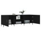 vidaXL TV-Schrank Schwarz 150x30x50 cm Holzwerkstoff vidaXL TV-Schrank Schwarz 150x30x50 cm Holzwerkstoff