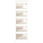 vidaXL Bücherregal Weiß 50x35x154 cm Massivholz Kiefer vidaXL Bücherregal Weiß 50x35x154 cm Massivholz Kiefer