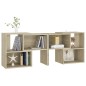 vidaXL TV-Schrank Sonoma-Eiche 104x30x52cm Holzwerkstoff vidaXL TV-Schrank Sonoma-Eiche 104x30x52cm Holzwerkstoff