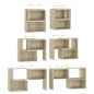 vidaXL TV-Schrank Sonoma-Eiche 104x30x52cm Holzwerkstoff vidaXL TV-Schrank Sonoma-Eiche 104x30x52cm Holzwerkstoff