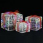 vidaXL LED-Geschenkboxen 3 Stk. Weihnachtsdekoration Mehrfarbig vidaXL LED-Geschenkboxen 3 Stk. Weihnachtsdekoration Mehrfarbig