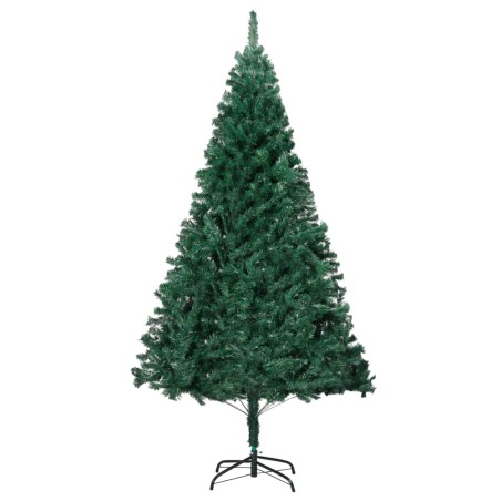 vidaXL Künstlicher Weihnachtsbaum mit Dicken Zweigen Grün 240 cm PVC