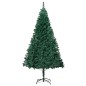 vidaXL Künstlicher Weihnachtsbaum mit Dicken Zweigen Grün 240 cm PVC vidaXL Künstlicher Weihnachtsbaum mit Dicken Zweigen Grün 240 cm PVC