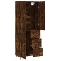 Highboard Räuchereiche 69,5x34x180 cm Holzwerkstoff Highboard Räuchereiche 69,5x34x180 cm Holzwerkstoff