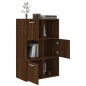 vidaXL Lagerschrank Braun Eichen-Optik 60x29,5x90 cm vidaXL Lagerschrank Braun Eichen-Optik 60x29,5x90 cm