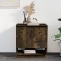 vidaXL Sideboard Räuchereiche 70x41x75 cm Holzwerkstoff vidaXL Sideboard Räuchereiche 70x41x75 cm Holzwerkstoff