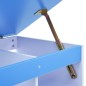 vidaXL Kinderschreibtisch Kippbar Blau und Weiß vidaXL Kinderschreibtisch Kippbar Blau und Weiß
