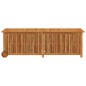vidaXL Gartentruhe mit Rollen 150x50x58 cm Massivholz Akazie vidaXL Gartentruhe mit Rollen 150x50x58 cm Massivholz Akazie