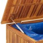 vidaXL Gartentruhe mit Rollen 150x50x58 cm Massivholz Akazie vidaXL Gartentruhe mit Rollen 150x50x58 cm Massivholz Akazie