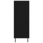 vidaXL Regalschrank Schwarz 69,5x32,5x90 cm Holzwerkstoff vidaXL Regalschrank Schwarz 69,5x32,5x90 cm Holzwerkstoff