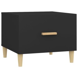 vidaXL Couchtisch Schwarz 50x50x40 cm Holzwerkstoff