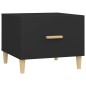 vidaXL Couchtisch Schwarz 50x50x40 cm Holzwerkstoff vidaXL Couchtisch Schwarz 50x50x40 cm Holzwerkstoff