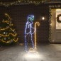 vidaXL LED-Silhouette Hirte und Lamm 168 LEDs 102,5x35 cm vidaXL LED-Silhouette Hirte und Lamm 168 LEDs 102,5x35 cm