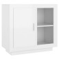 vidaXL Sideboard Hochglanz-Weiß 80x40x75 cm vidaXL Sideboard Hochglanz-Weiß 80x40x75 cm