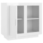 vidaXL Sideboard Hochglanz-Weiß 80x40x75 cm vidaXL Sideboard Hochglanz-Weiß 80x40x75 cm