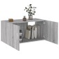 vidaXL Wandschrank Grau Sonoma 80x39x40 cm Holzwerkstoff vidaXL Wandschrank Grau Sonoma 80x39x40 cm Holzwerkstoff