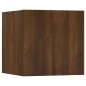 vidaXL TV-Wandschrank Braun Eiche 30,5x30x30 cm vidaXL TV-Wandschrank Braun Eiche 30,5x30x30 cm