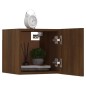 vidaXL TV-Wandschrank Braun Eiche 30,5x30x30 cm vidaXL TV-Wandschrank Braun Eiche 30,5x30x30 cm