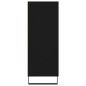 vidaXL Regalschrank Schwarz 69,5x32,5x90 cm Holzwerkstoff vidaXL Regalschrank Schwarz 69,5x32,5x90 cm Holzwerkstoff