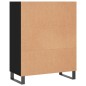vidaXL Regalschrank Schwarz 69,5x32,5x90 cm Holzwerkstoff vidaXL Regalschrank Schwarz 69,5x32,5x90 cm Holzwerkstoff