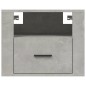 vidaXL Wand-Nachttische 2 Stk. Betongrau 50x36x40 cm vidaXL Wand-Nachttische 2 Stk. Betongrau 50x36x40 cm