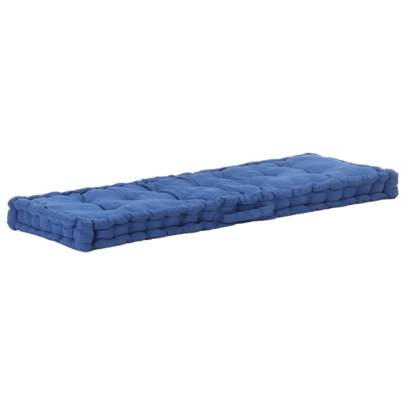 Palettenkissen Baumwolle 120×40×7 cm Hellblau Palettenkissen Baumwolle 120×40×7 cm Hellblau