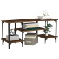 vidaXL TV-Schrank Braun Eichen-Optik 102x35x45,5 cm Holzwerkstoff vidaXL TV-Schrank Braun Eichen-Optik 102x35x45,5 cm Holzwerkstoff