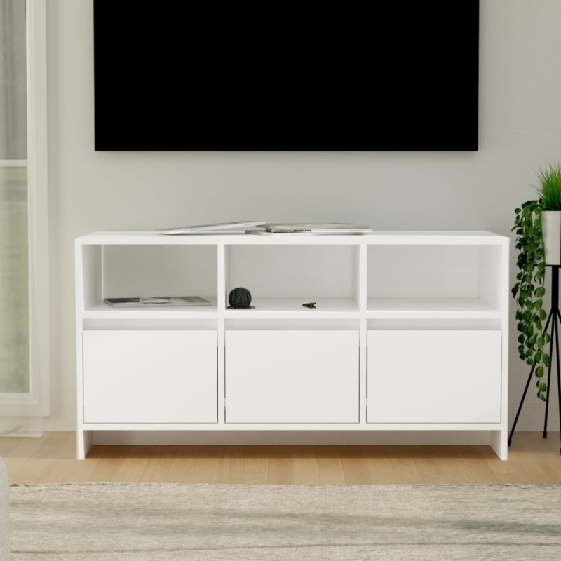 vidaXL TV-Schrank Weiß 102x37,5x52,5 cm Holzwerkstoff vidaXL TV-Schrank Weiß 102x37,5x52,5 cm Holzwerkstoff