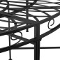 vidaXL Baumbank Rund Ø160 cm Schwarz Stahl vidaXL Baumbank Rund Ø160 cm Schwarz Stahl