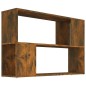 vidaXL Bücherregal Räuchereiche 100x24x63 cm Holzwerkstoff vidaXL Bücherregal Räuchereiche 100x24x63 cm Holzwerkstoff