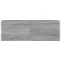 vidaXL Wandschrank Grau Sonoma 100x36,5x35 cm Holzwerkstoff vidaXL Wandschrank Grau Sonoma 100x36,5x35 cm Holzwerkstoff