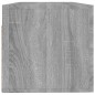 vidaXL Wandschrank Grau Sonoma 100x36,5x35 cm Holzwerkstoff vidaXL Wandschrank Grau Sonoma 100x36,5x35 cm Holzwerkstoff