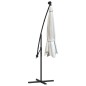 vidaXL Sonnenschirm Ampelschirm mit LED-Beleuchtung 300 cm Metallmast vidaXL Sonnenschirm Ampelschirm mit LED-Beleuchtung 300 cm Metallmast