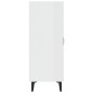 vidaXL Sideboard Hochglanz-Weiß 70x34x90 cm Holzwerkstoff