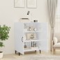 vidaXL Sideboard Hochglanz-Weiß 70x34x90 cm Holzwerkstoff