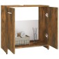 vidaXL Badschrank Räuchereiche 60x33x60 cm Holzwerkstoff vidaXL Badschrank Räuchereiche 60x33x60 cm Holzwerkstoff